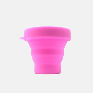 Portable Silicone Cup Hot FoldingTelescopic Multi-function Collapsible Drinking Coffee Cup Foldable Silica Mug Travel Cute Mugs